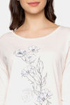 Triumph Lounge Me 10 X Long Sleeve Soft Sustainable Pyjama Set - Pearl Beige — thumbnail 4