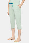Triumph Relaxed Fit Cotton Capri Set - Moroccan Mint — thumbnail 6