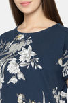 Triumph Relaxed Fit Cotton Pyjama Set - Blue Combination — thumbnail 4