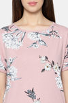 Triumph Relaxed Fit Cotton Pyjama Set - Pink and Light Combination — thumbnail 4