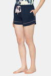 Triumph Relaxed Fit Viscose Sleep Short - Blue Combination — thumbnail 3