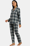 Triumph Super Soft Cotton Loungewear Set - Green Combination — thumbnail 2