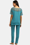 Triumph Super Soft Viscose Loungewear Set - Ocean Depths — thumbnail 3