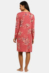 Triumph Organic Cotton Loungewear Dress - Pink Dark Combination — thumbnail 3