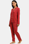 Triumph Super Soft Viscose Loungewear Set - Red Combination — thumbnail 2
