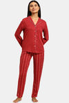 Triumph Super Soft Viscose Loungewear Set - Red Combination — thumbnail 4