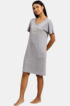 Triumph Organic Cotton Loungewear Dress - Grey Combination — thumbnail 2