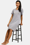 Triumph Organic Cotton Loungewear Dress - Grey Combination — thumbnail 4