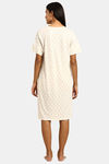Triumph Organic Cotton Loungewear Dress - Skin Dark Combination — thumbnail 3