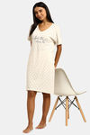 Triumph Organic Cotton Loungewear Dress - Skin Dark Combination — thumbnail 4