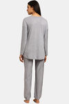 Triumph Organic Cotton Loungewear Set - Light Grey Melange — thumbnail 3