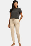 Triumph Thermal Super Soft Viscose Loungewear Bottom - Brown Light Combination — thumbnail 4