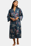 Triumph Thermal Fleece Polyester Robes - Blue Combination — thumbnail 1