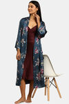 Triumph Thermal Fleece Polyester Robes - Blue Combination — thumbnail 4