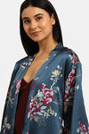 Triumph Thermal Fleece Polyester Robes - Blue Combination — thumbnail 5