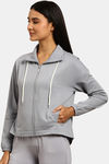 Triumph Thermal Super Soft Polyester Loungewear Top - Morandi Grey — thumbnail 2