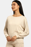 Triumph Thermal Super Soft Viscose Loungewear Top - Brown Light Combination — thumbnail 2