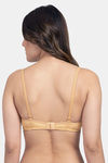 Tweens Padded Wirefree Full Coverage T-Shirt Bra - Beige — thumbnail 4