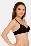 Tweens Padded Wirefree Full Coverage T-Shirt Bra - Black — thumbnail 2