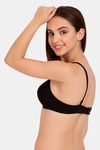 Tweens Padded Wirefree Full Coverage T-Shirt Bra - Black — thumbnail 3