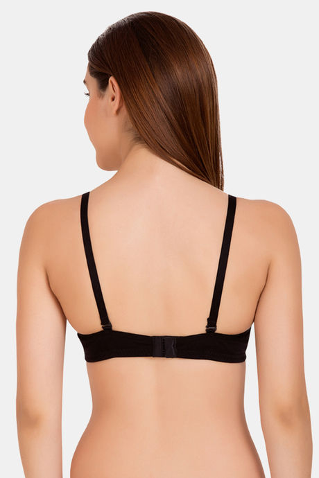 Tweens Padded Wirefree Full Coverage T-Shirt Bra - Black — image 4