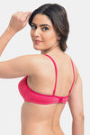 Tweens Padded Wirefree Full Coverage T-Shirt Bra - Dark Pink — thumbnail 3