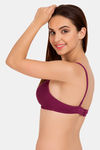 Tweens Padded Wirefree Full Coverage T-Shirt Bra - Magenta — thumbnail 3
