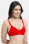 Tweens Padded Wirefree T-Shirt Bra - Red — thumbnail 2