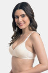 Tweens Padded Wirefree T-Shirt Bra - White — thumbnail 2