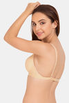 Tweens Padded Wirefree Full Coverage T-Shirt Bra - Beige — thumbnail 3