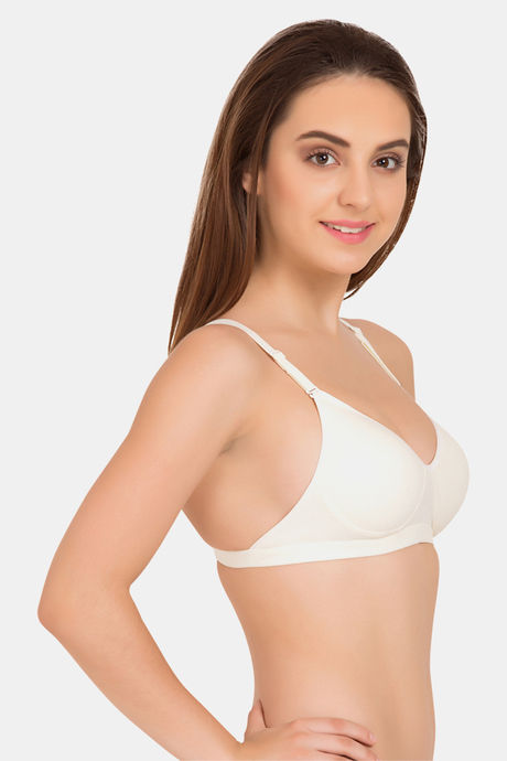 Tweens Padded Wirefree Full Coverage T-Shirt Bra - White — image 2