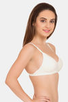 Tweens Padded Wirefree Full Coverage T-Shirt Bra - White — thumbnail 2
