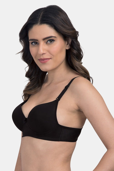 Tweens Padded Wirefree Push Up Bra - Black — image 2