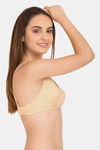 Tweens Double Layered Wirefree Full Coverage T-Shirt Bra - Beige — thumbnail 2