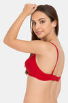 Tweens Double Layered Wirefree Full Coverage T-Shirt Bra - Red — thumbnail 3