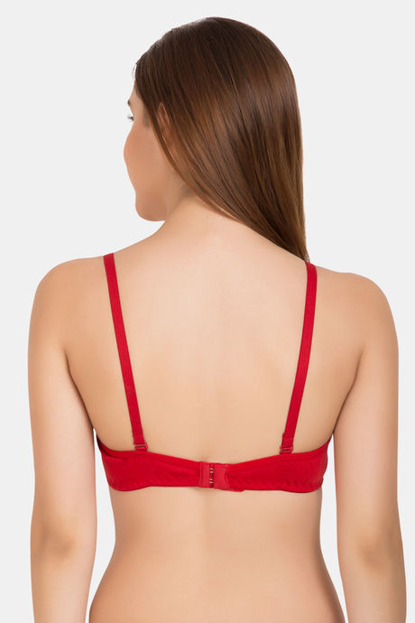 Tweens Double Layered Wirefree Full Coverage T-Shirt Bra - Red — image 4