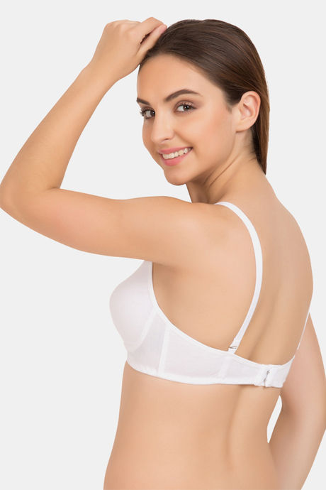Tweens Double Layered Wirefree Full Coverage T-Shirt Bra - White — image 3