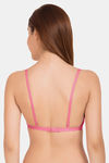 Tweens Double Layered Wirefree Full Coverage T-Shirt Bra - Baby Pink — thumbnail 4