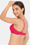 Tweens Double Layered Wirefree Full Coverage T-Shirt Bra - Dark Pink — thumbnail 3