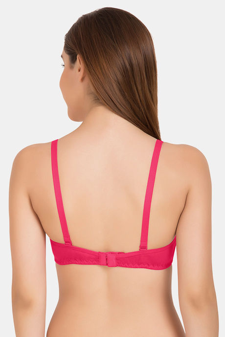 Tweens Double Layered Wirefree Full Coverage T-Shirt Bra - Dark Pink — image 4