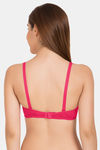 Tweens Double Layered Wirefree Full Coverage T-Shirt Bra - Dark Pink — thumbnail 4