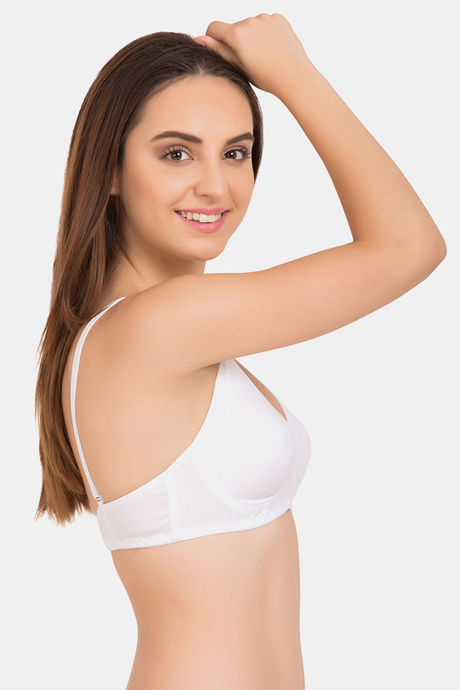 Tweens Double Layered Wirefree Full Coverage T-Shirt Bra - White — image 2