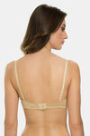 Tweens Padded Non-Wired Full Coverage T-Shirt Bra - Beige — thumbnail 2