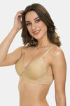 Tweens Padded Non-Wired Full Coverage T-Shirt Bra - Beige — thumbnail 3