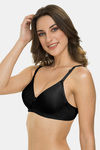 Tweens Padded Non-Wired Full Coverage T-Shirt Bra - Black — thumbnail 3