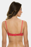 Tweens Padded Non-Wired Full Coverage T-Shirt Bra - Coral — thumbnail 2
