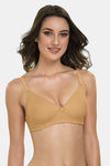 Tweens Padded Non-Wired Full Coverage T-Shirt Bra - Fawn — thumbnail 4