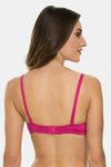 Tweens Padded Non-Wired Full Coverage T-Shirt Bra - Raspberry — thumbnail 2