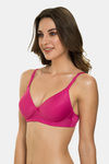 Tweens Padded Non-Wired Full Coverage T-Shirt Bra - Raspberry — thumbnail 3