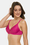 Tweens Padded Non-Wired Full Coverage T-Shirt Bra - Raspberry — thumbnail 4
